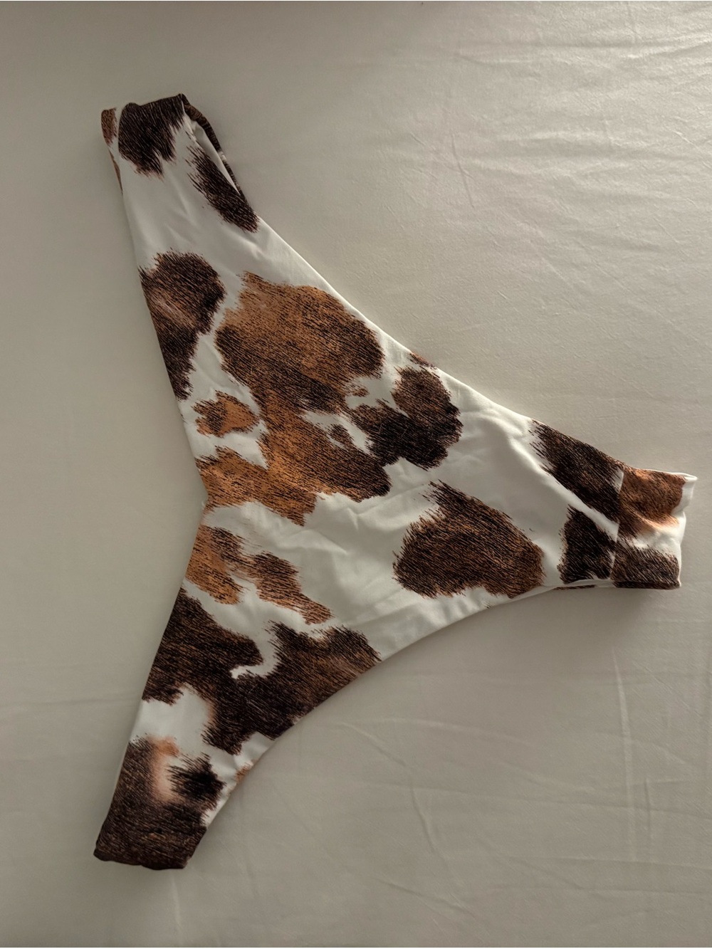 WeWoreWhat Delilah Cow Print Bikini Bottom